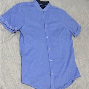 Zara slim fit short sleeve button down